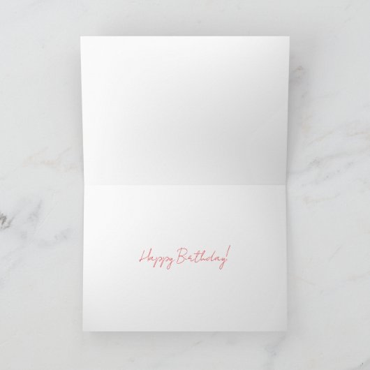 Funny Viking Birthday Card カード (内部)