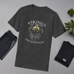 Funny Viking Warrior Scandinavian Humor Valhalla Tシャツ<br><div class="desc">Vikings eat pirates for breakfast! This funny t-shirt with edgy Nordic humor is a killer gift for Father's Day,  and is the perfect drinking outfit for Summer festivals and Norwegian constitution day. Show off your badass Norse heritage on your daily pillage.</div>