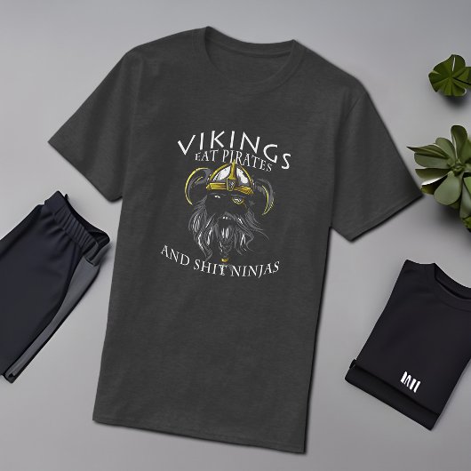 Funny Viking Warrior Scandinavian Humor Valhalla Tシャツ