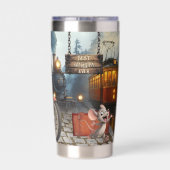 Funny Vintage Best Grandpa Ever 保温保冷タンブラー (背面)