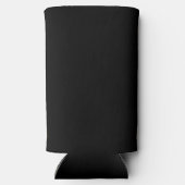 Funny Viral-Style Cartoon | Meme Aesthetic Art スリム缶クーラー (裏面)