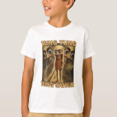 Funny Viral-Style Cartoon | Meme Aesthetic Art Tシャツ (正面)