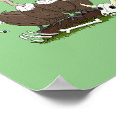 Funny vultures humour cartoon ポスター (角)