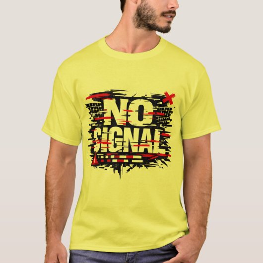 Funny Warning T-Shirt – “Does Not Signal As If It  Tシャツ (正面)