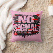 Funny Warning Throw Pillow – “Does Not Signal As I クッション (ブランケット)