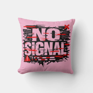 Funny Warning Throw Pillow – “Does Not Signal As I クッション