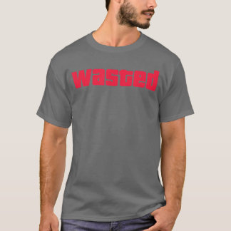 Funny Wasted Gaming Inspired wasted Novelty Tシャツ