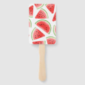 Funny Watermelon Fans - Fresh Fruit Summer Fans  ハンドファン (裏面)