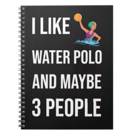 Funny Waterpolo Gifts Player Sport Humor Fan ノートブック