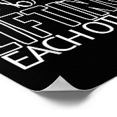 Funny We Rise By Lifting Each Other Motivation Quo ポスター (角)