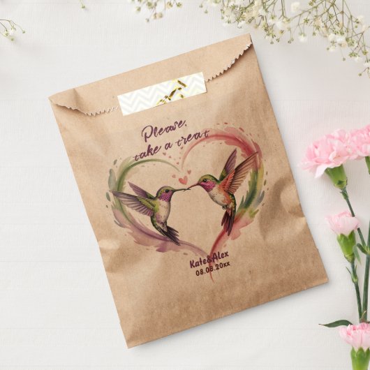 Funny Wedding フェイバーバッグ (封をした状態)