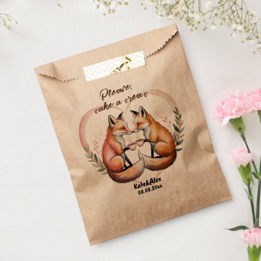 Funny Wedding フェイバーバッグ (封をした状態)