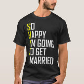Funny Wedding Gift Sarcastic Groom Bride Wedding Tシャツ (正面)