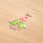 Funny Wedding Save the Date  アクリル招待状 (レイダウン)