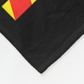 Funny Wee Woo Squad Fire Department Firefighter Fi フリースブランケット (角)