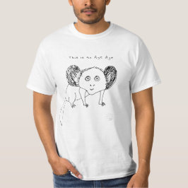 Funny Weird Aye Aye Tshirt - Badly Drawn Animal  Tシャツ