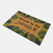 Funny Welcome To The Jungle Mat, Tropical   ドアマット (アングル)