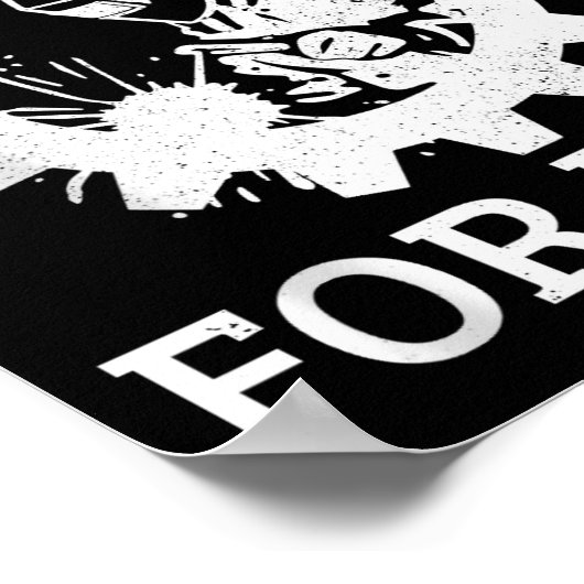 Funny Welder Will Weld For Beer Welding Gift Tank  ポスター (角)