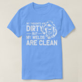 Funny Welding Designs For Men Dad Metal Workers Bl Tシャツ (デザイン正面)