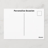 Funny Western Cow Marriage Joke Ranch & Farm Style ポストカード (裏面)