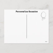 Funny Western Cow Selfie Joke Ranch & Farm Style シーズンポストカード (裏面)