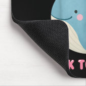 Funny Whalecome Back To School College Ocean Teach マウスパッド (コーナー)