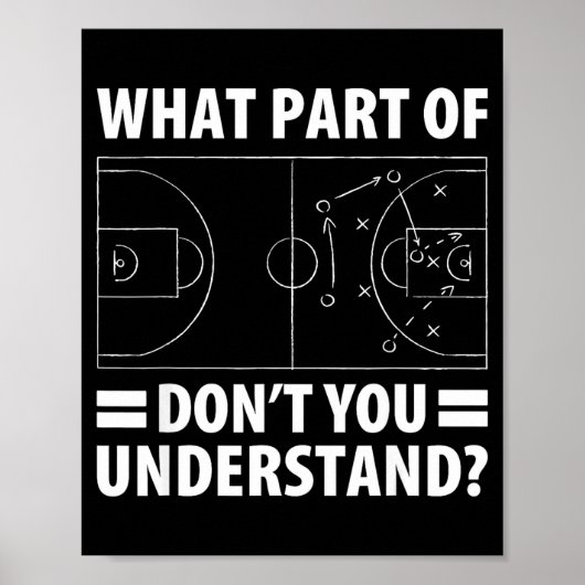 Funny What Part Of Basketball Don't You Understand ポスター (正面)