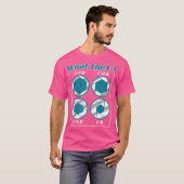 Funny What The F Photography Camera Focus T Shirt Tシャツ (正面フル)