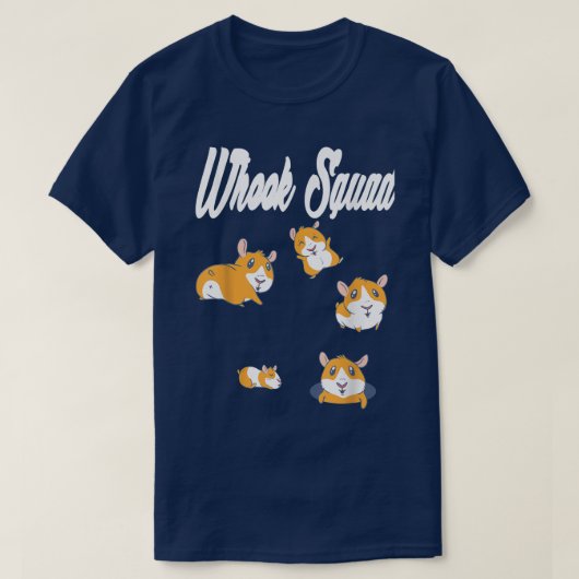 Funny Wheek Squad-Guinea Pig334 Tシャツ (デザイン正面)