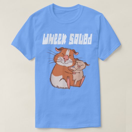 Funny Wheek Squad-Guinea Pig T-Shirt Tシャツ (デザイン正面)