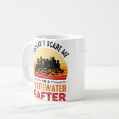 Funny Whitewater Raft Design For Whitewater Raftin コーヒーマグカップ (正面左)