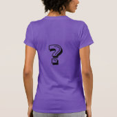 Funny Why Do I Got To Be An Adult Everyday Tシャツ (裏面)