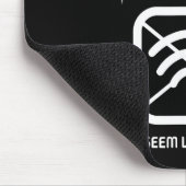 Funny Wifi Went Down Quote Computer Nerd Gift  マウスパッド (コーナー)