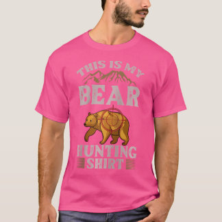Funny Wildlife Animals Hunt 	 Baseball Tシャツ