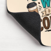 Funny Will Work for Coffee マウスパッド (コーナー)