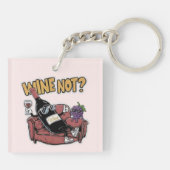 Funny Wine and Grapes キーホルダー (裏面)