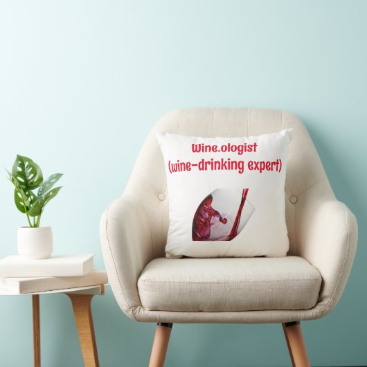 Funny Wine-Themed  クッション (椅子)