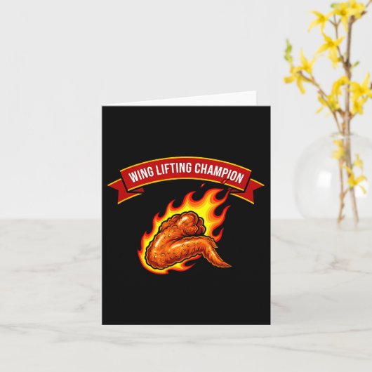 Funny Wing Lifting Chamon  カード (黄色い花)