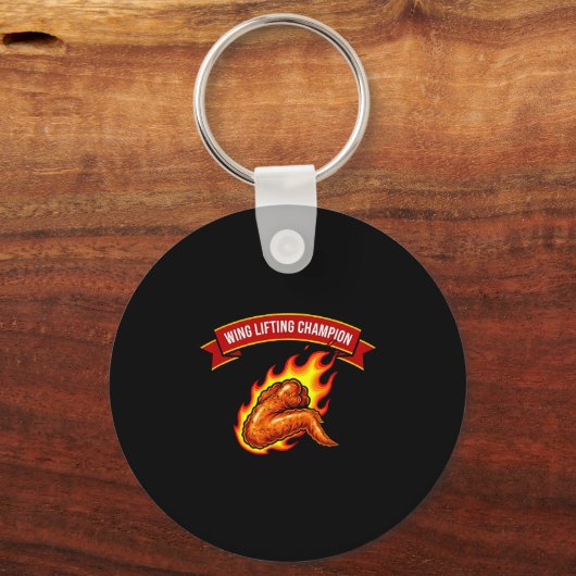 Funny Wing Lifting Chamon キーホルダー (正面)
