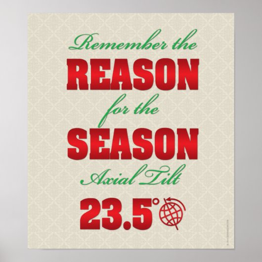 Funny Winter Solstice poster ポスター (正面)