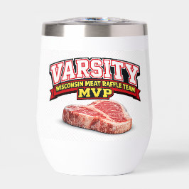 Funny Wisconsin Meat Raffle Varsity Team MVP
