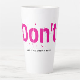 Funny Witty Clever Cool Minimalist Latte Mug カフェラテマグ