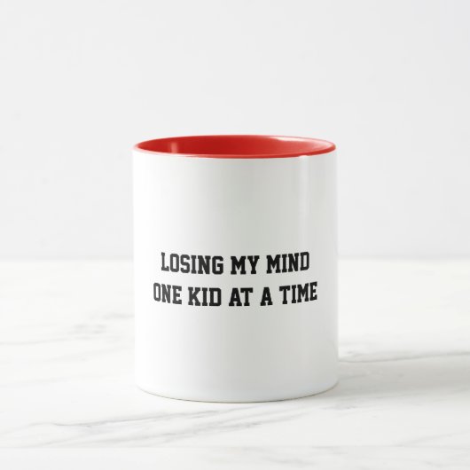 Funny Witty Clever Minimalist Coffee Mug マグカップ (中央)