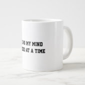 Funny Witty Clever Minimalist Special Coffee Mug ジャンボコーヒーマグカップ (正面右)