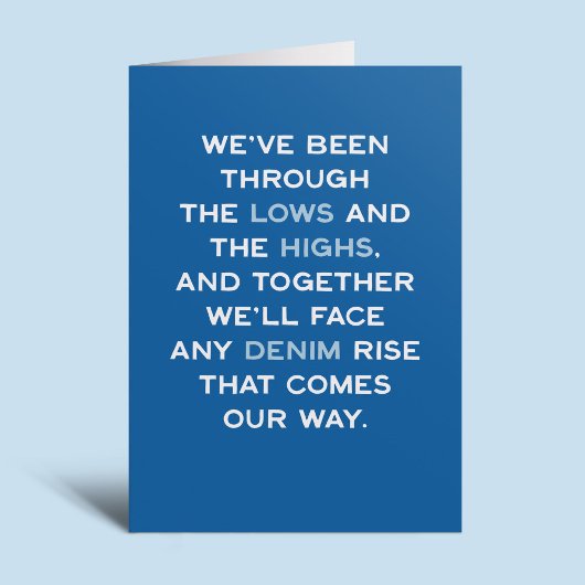 Funny witty original happy birthday カード