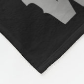 Funny Wolf Design Human Costume I'm A Wolf  フリースブランケット (角)