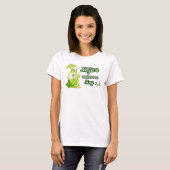 Funny Woman T-Shirt, Mojito Makes Me Sing Tシャツ (正面フル)