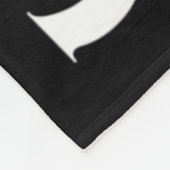 Funny Woman Who Loves Sharks フリースブランケット (角)