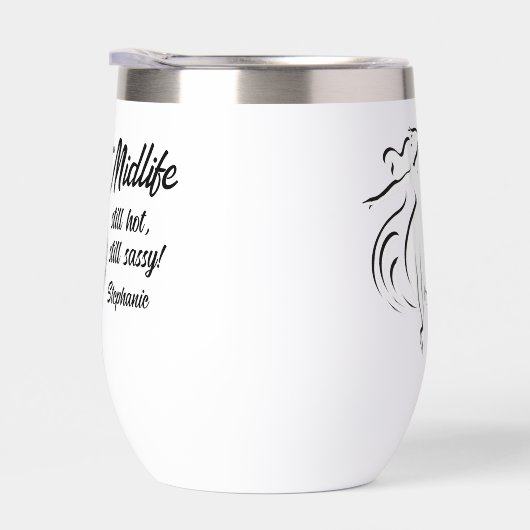 Funny Woman's Midlife Still Hot 50th Birthday (右面)