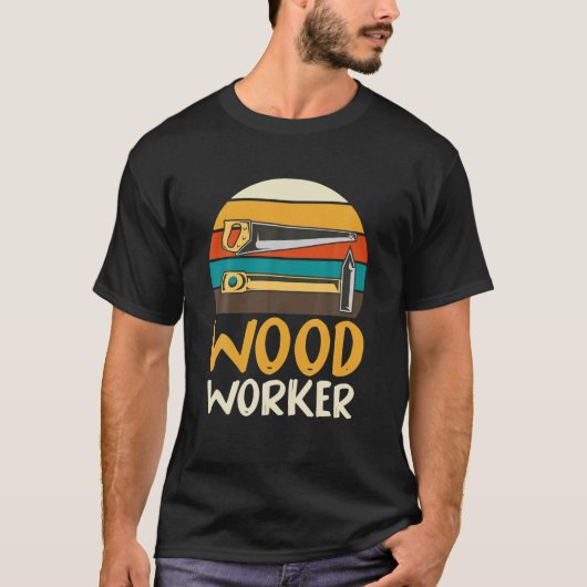 Funny Woodworker Carpenter Craftsman Tool Woodwork Tシャツ (正面)